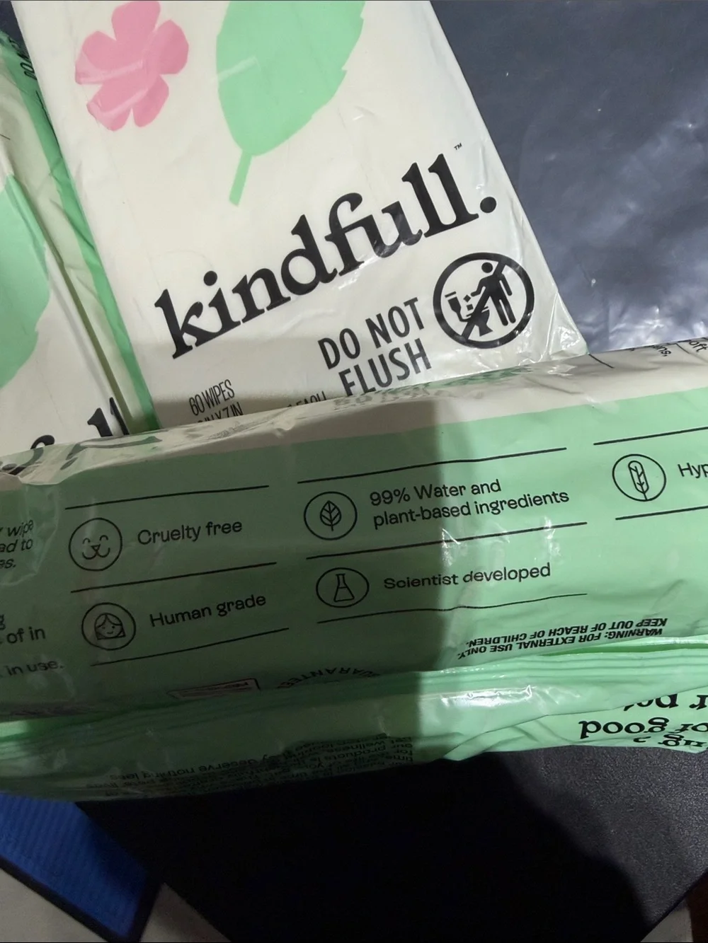 Botanical Mint Grooming Wipes for Dogs - Kindfull